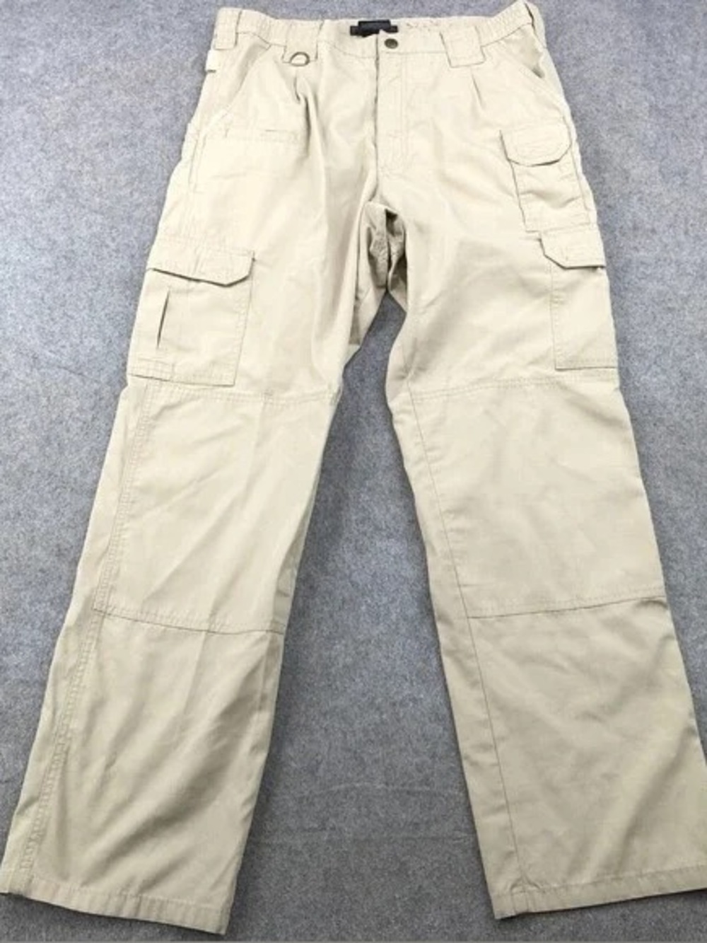 5.11 Tactical Pants Mens 32x32 Beige Utility Ripstop Cargo Pockets *